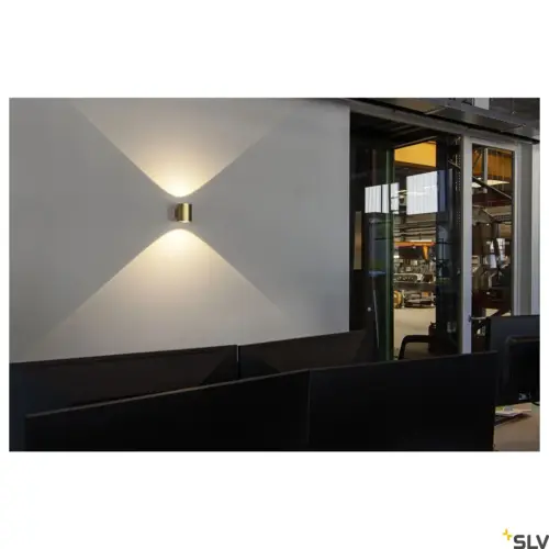 OCULUS Round Wall Light Brass
