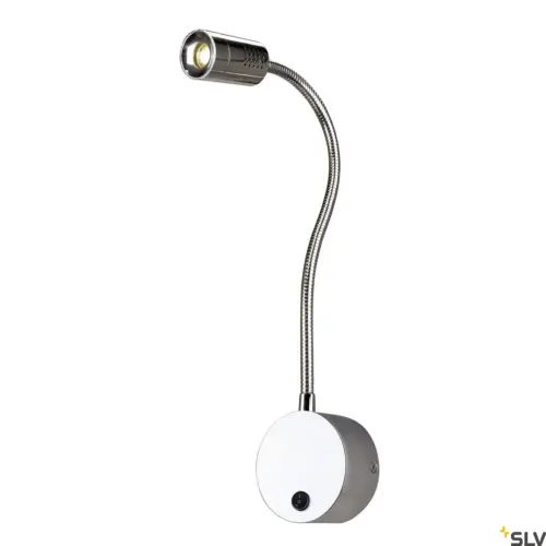 DIO FLEX PLATE Wall lamp Chrome