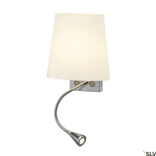 COUPA FLEX Aplique Cromo Cristal Esmerilado