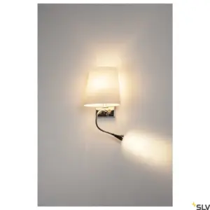 COUPA FLEX Aplique Cromo Cristal Esmerilado