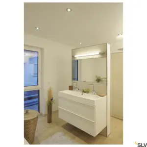 TRUKKO 90 Applique LED Chrome/Blanc