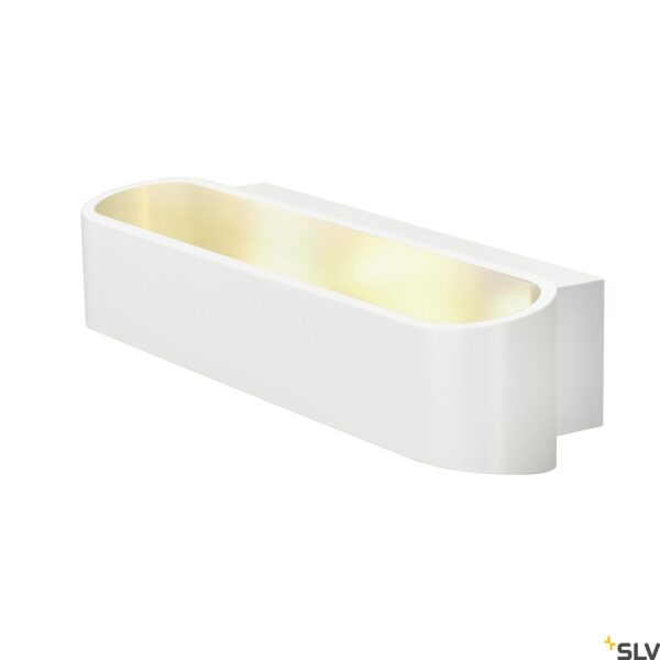 ASSO 300 Oval LED Wall Light White