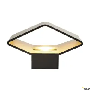 CARISO WL-2 Aplique LED Negro/Oro