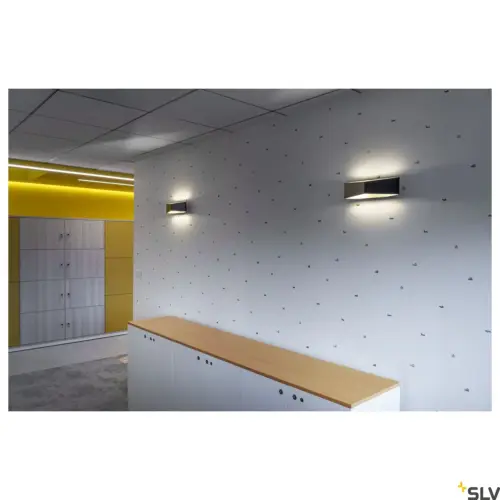 CARISO WL-4 Aplique LED Negro/Oro