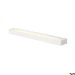 SEDO 14 Aplique LED cuadrado Blanco/Vidrio