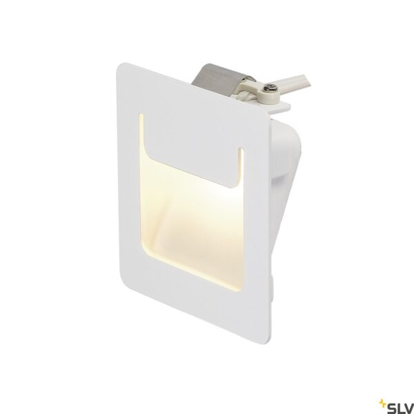 DOWNUNDER PUR 80 LED Quadrado Branco