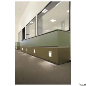 DOWNUNDER PUR 155 LED Cuadrado Blanco