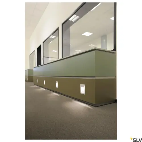 DOWNUNDER PUR 155 LED Cuadrado Blanco