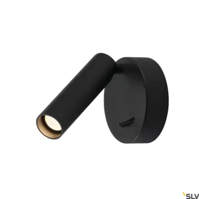 KARPO Monofocal LED Redonda Negro