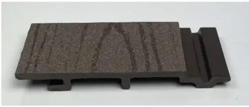 Tarima Exterior Sintética Maciza/Grapa Vista