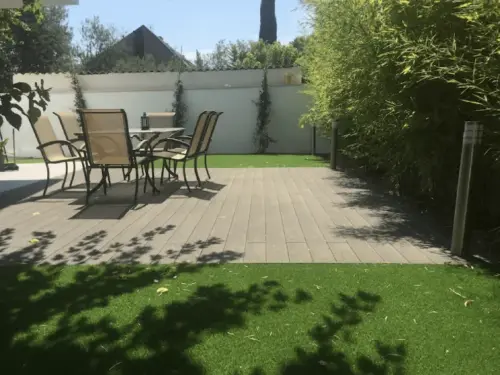 Terrasse extérieure en matière synthétique solide/Grapa Vista