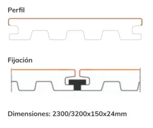 Terrasse extérieure en matière synthétique solide/Grapa Vista