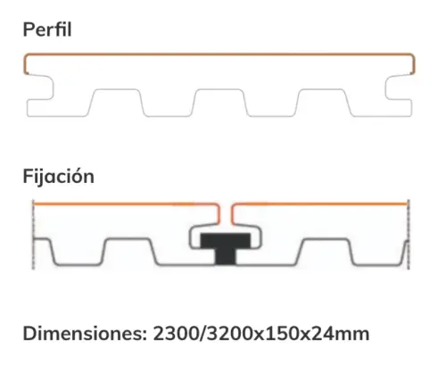 Terrasse extérieure en matière synthétique solide/Grapa Vista