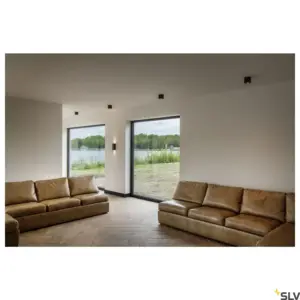 THEO UP/DOWN Plafonnier Anthracite Applique Anthracite