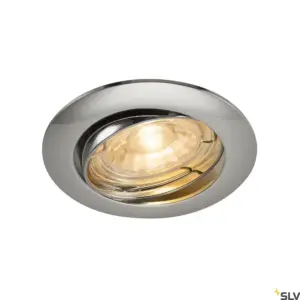 PIKA Candeeiro de teto cromado ajustável LED