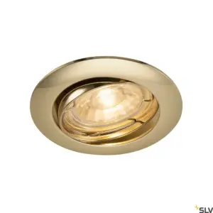 PIKA LED Orientable Ceiling Lamp Brass