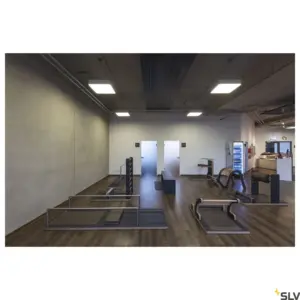 Candeeiro de teto LED branco quadrado MEDO 60