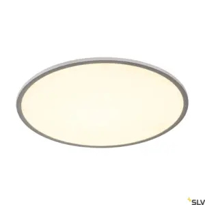 PANEL 60 LED Plafonnier Rond Gris/Argent 3000K