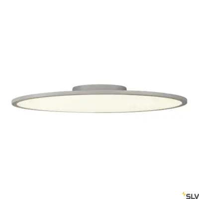 PANEL 60 LED Plafonnier Rond Gris/Argent 4000K