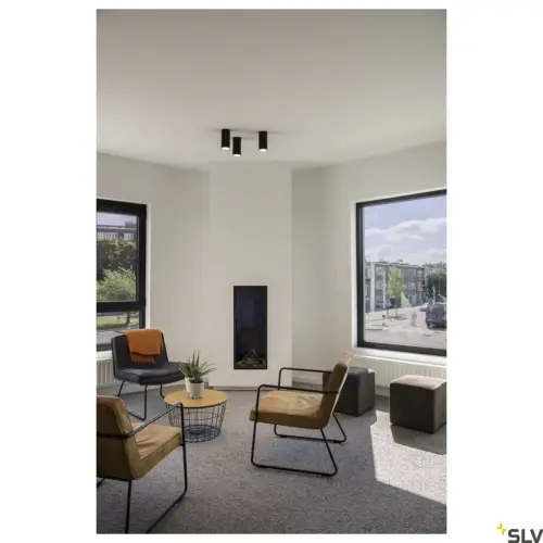 Candeeiro de teto ANELA LED Preto