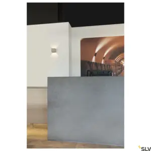 SOLID CUBE Aplique Pared Techo Gris