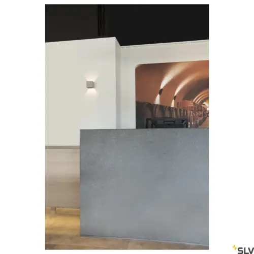 SOLID CUBE Aplique Pared Techo Gris