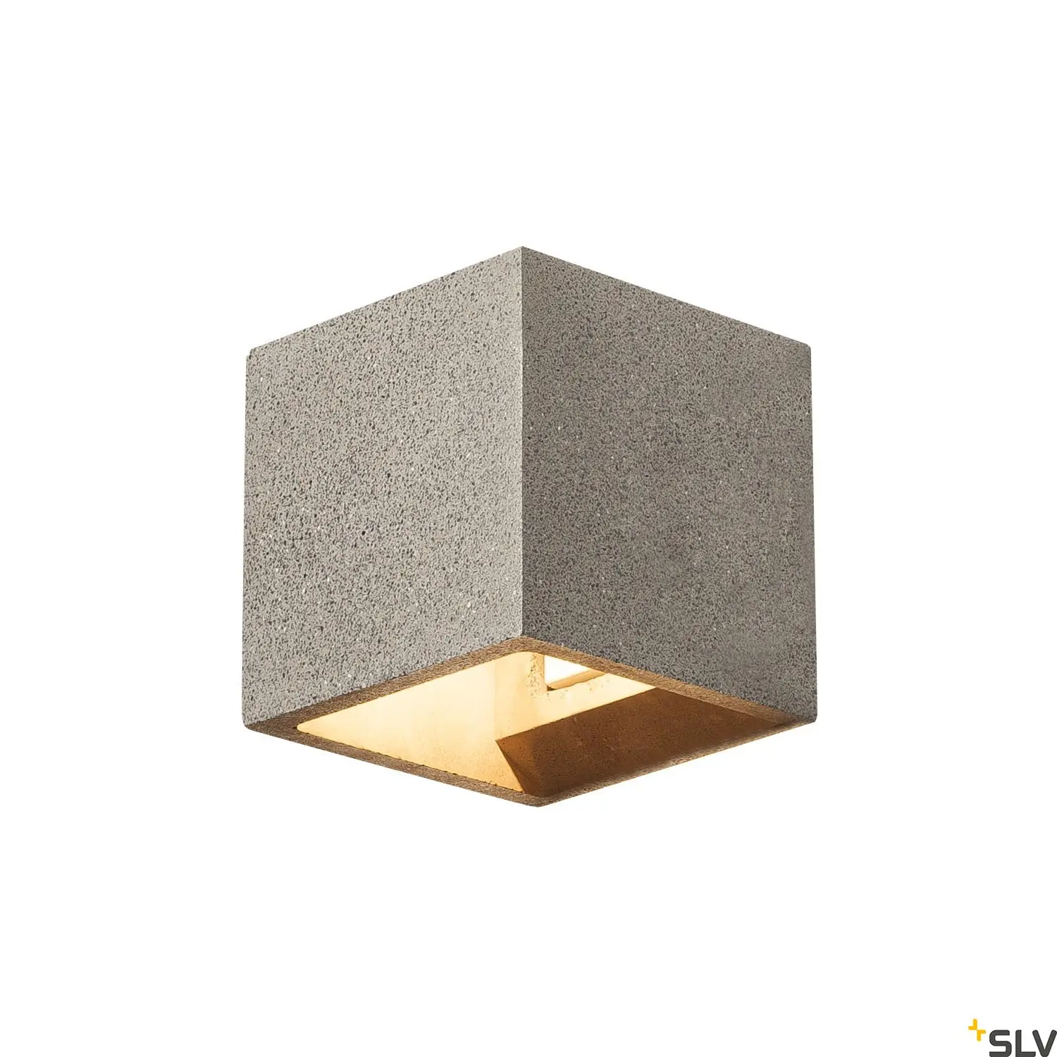 Lampe murale SOLID CUBE Plafond Sable/Noir