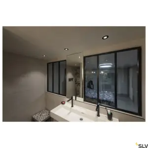 KAMUELA Lámpara LED Techo Negro