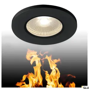 KAMUELA Lámpara LED Techo Negro