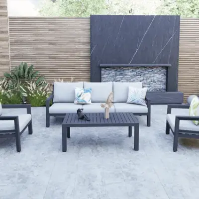 Pakse Collection Anthracite Grey Terrace