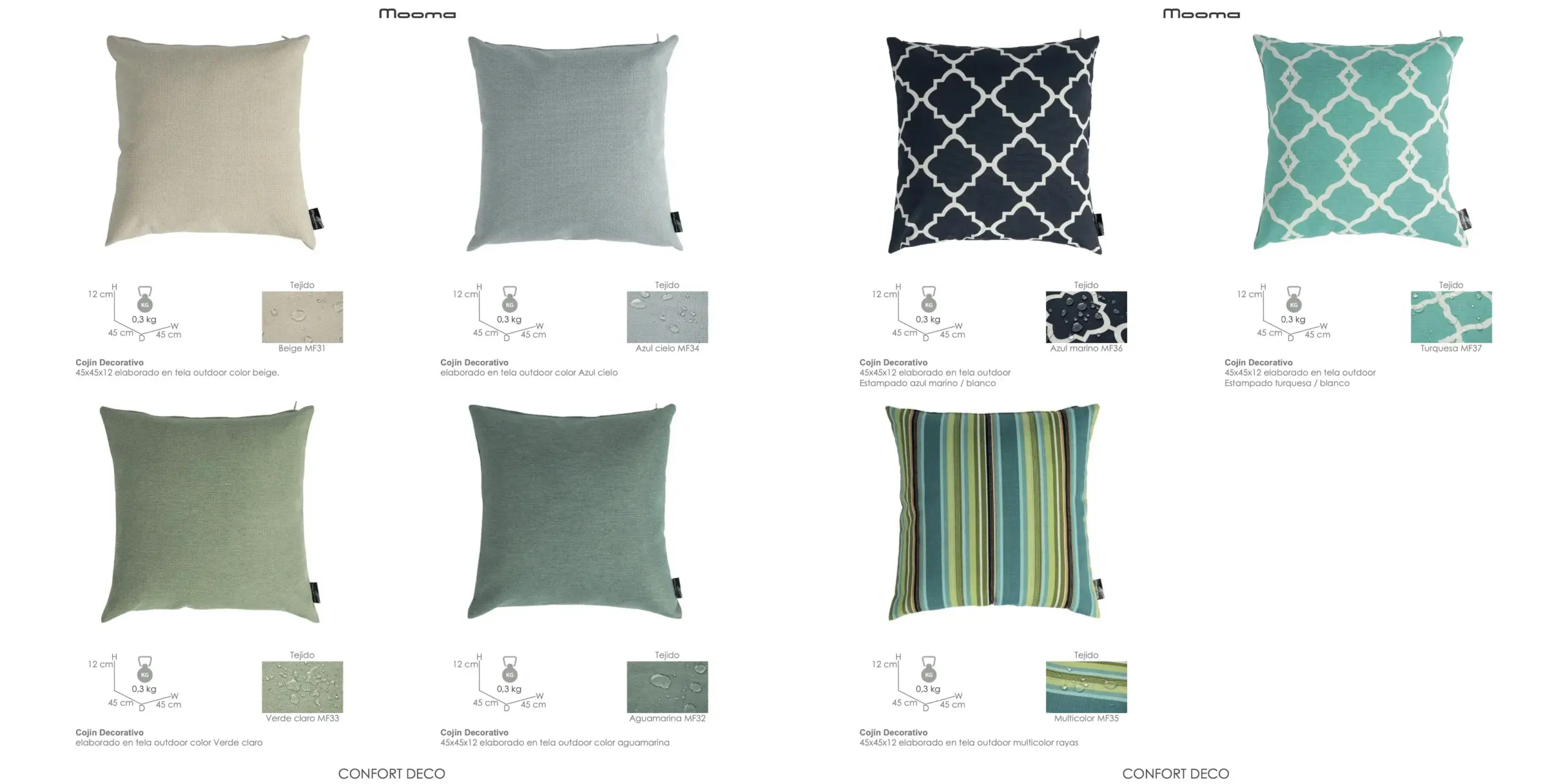 Mooma Design Cojines