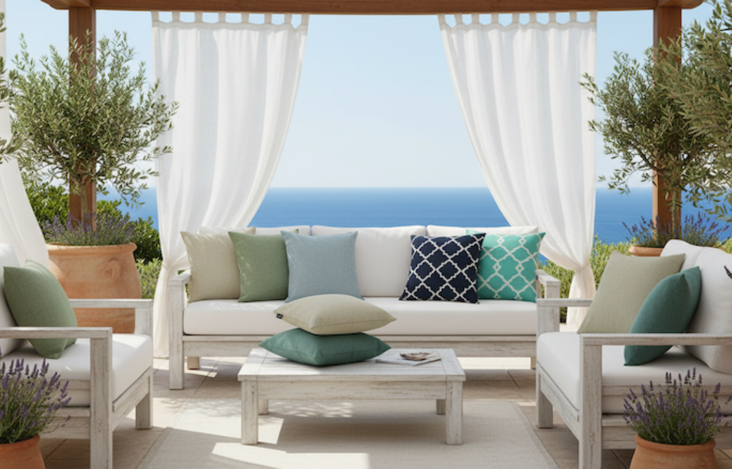 Coussins de terrasse Mooma Design