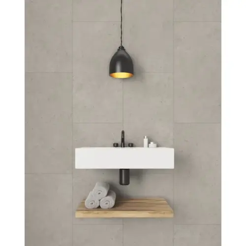 GXWall+ Revestimento de parede sintético Betão 30x60cm Betão Bege