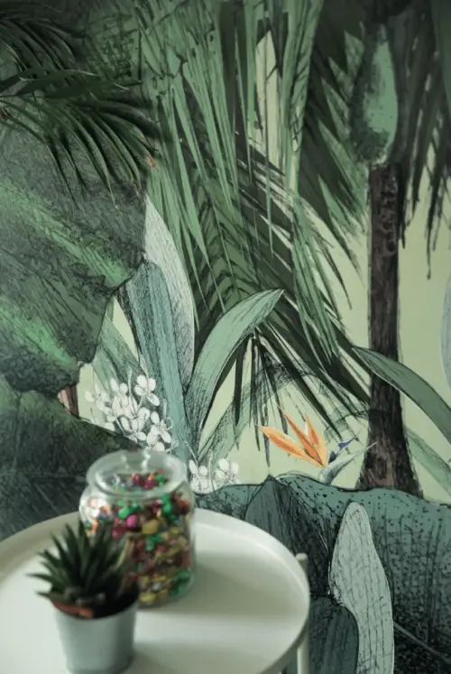 Element 3D Palmeras Revêtement mural 260x50cmx6mm