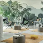 Element 3D Palmeras Wall Cladding 260x50cmx6mm