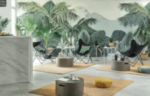 Element 3D Palmeras Revêtement mural 260x50cmx6mm