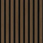 Revestimiento Pared Element 3D Listonado 260x50cmx6mm - linio-walnut