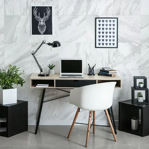 3D Wall Cladding Marble Tile 260x50cmx6mm