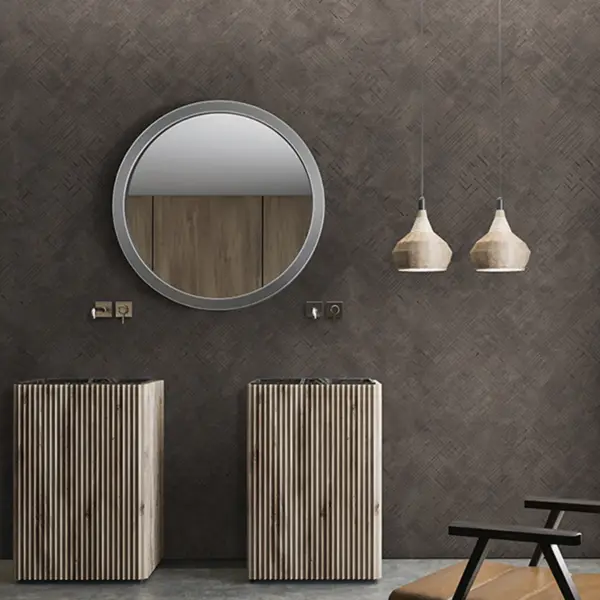 Element 3D Wall Cladding Concrete Striped Concrete 260x50x06