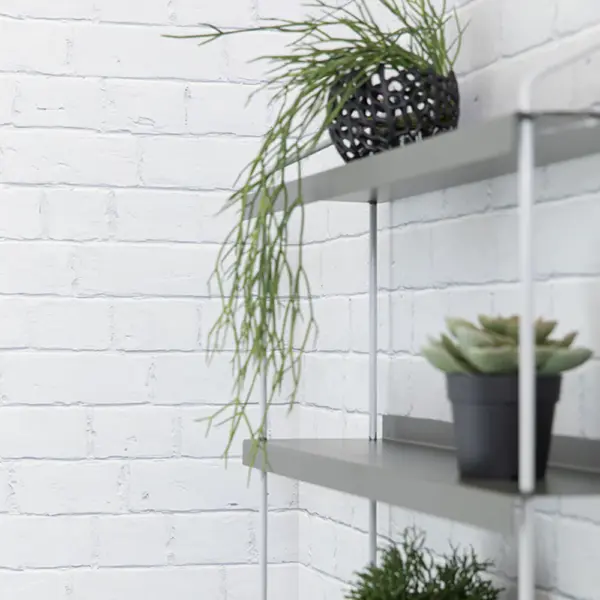 Revestimiento Pared Element 3D Ladrillo Blanco 260x50cm