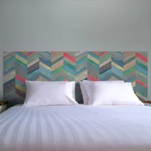 Revestimento de parede Element 3D em espinha de peixe 260x50cmx6mm
