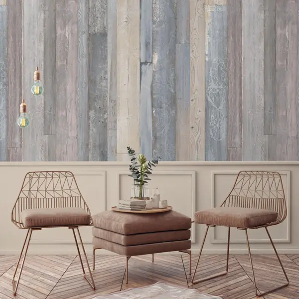 Revestimiento Pared Element 3D Patchwork Claro 260x50x06cm