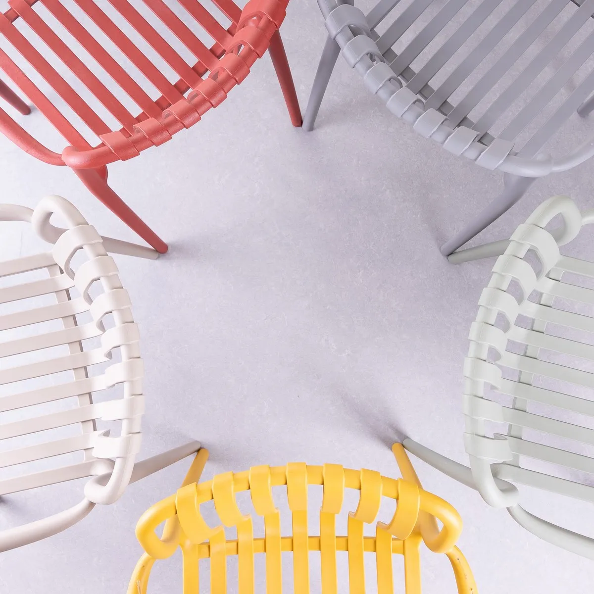 Pack 2 Sillas Exterior Colección DEBA 58x56x81cm