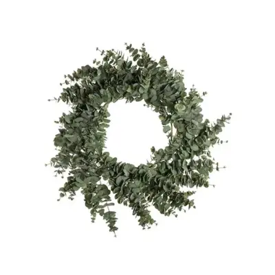 Corona de Eucalipto Artificial 100 cm