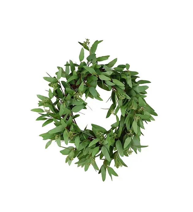 Pack of 4 Artificial Eucalyptus Wreaths 50cm