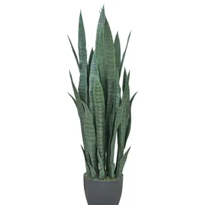 Pack 2 Plantas Sansevieria Artificial 100cm