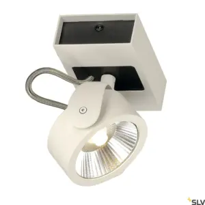 KALU Lampe murale/plafonnier Monopump 60° Blanc/Noir