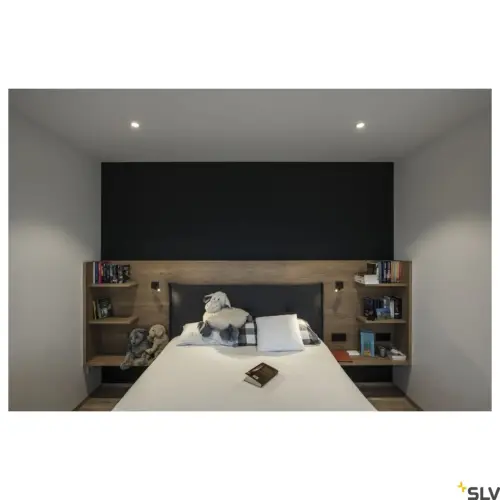 Candeeiro redondo DL 126 LED Branco