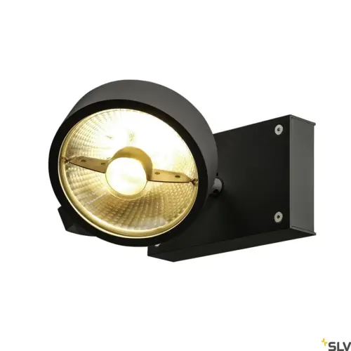 KALU Applique/plafonnier Monobloc Noir