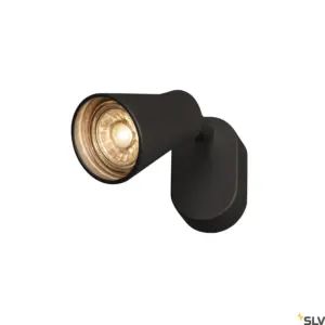 AVO CW Lampe murale/plafonnier simple Noir